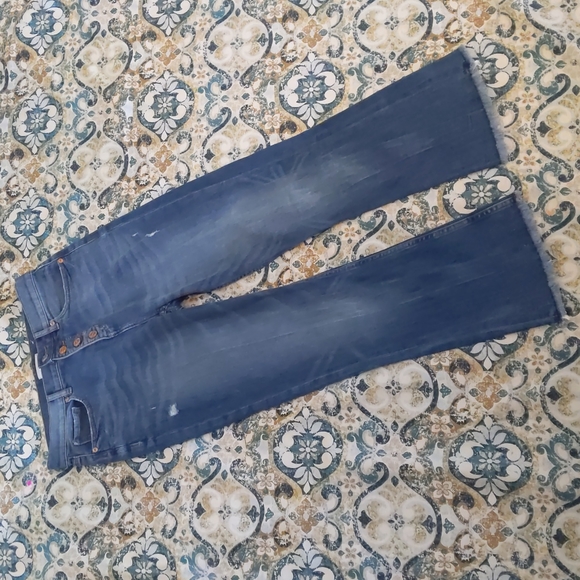 LOFT Denim - *Final*markdown Loft Made and Loved size 4 flare crops